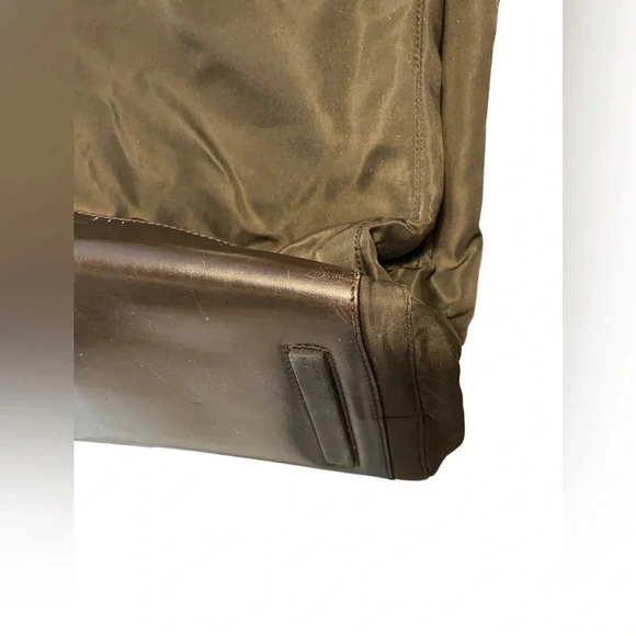 Prada Tote Shoulder Bag 1990s Logo Patch Tote Bag - Picture 8 of 16